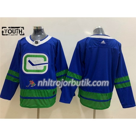 Barn Ishockey Vancouver Canucks tröja Alternate Adidas 2019-20 Blå Authentic